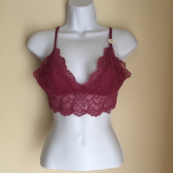 Other - 💕New! Pink lace bralette💕